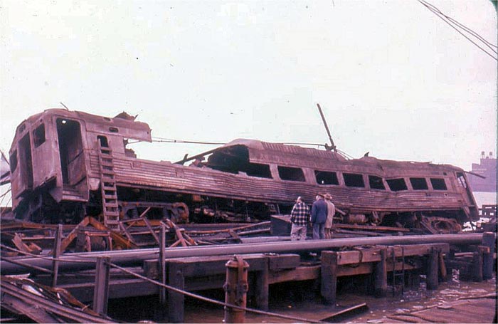 Pavonia roundhouse and yard, south Camden, early 1950s