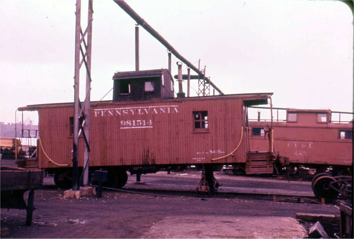 Pavonia roundhouse and yard, south Camden, early 1950s
