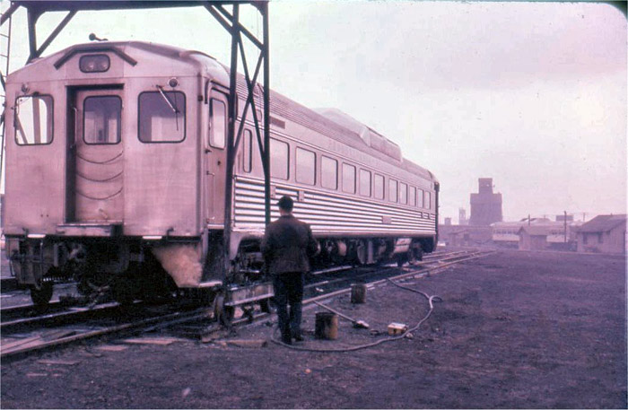 Pavonia roundhouse and yard, south Camden, early 1950s