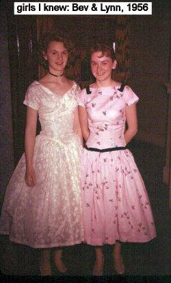 Woodrow Wilson High School students, 1956