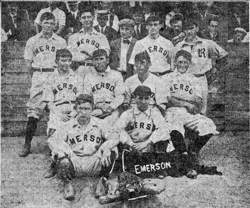 Emerson Athletic Association baseball team, Camden Post-Telegram October 28, 1909