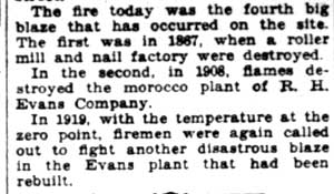Camden Courier-Post, February 22, 1928 — fire scene image 12