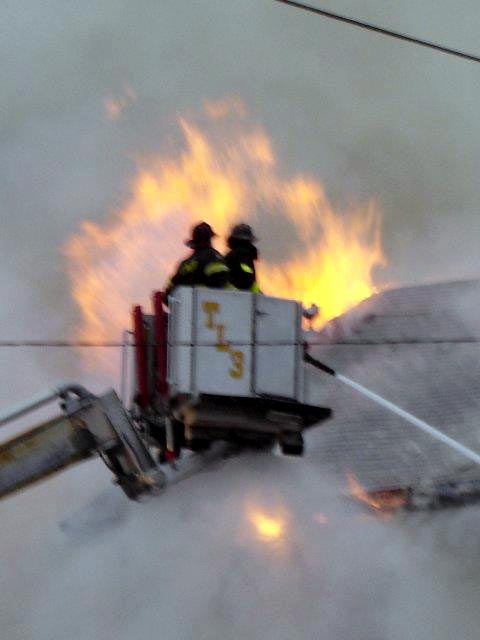 Two-Alarm Fire at the Antrim Hardware Building, April 2, 2005