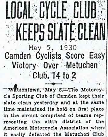 Camden Courier-Post May 5, 1930