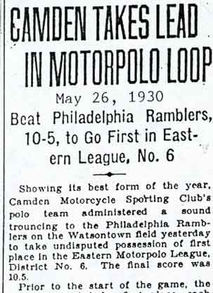 Camden Courier-Post May 26, 1930