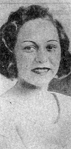 Miss Ordnier Kleinschmidt, contestant for 'Miss Walt Whitman', 1933