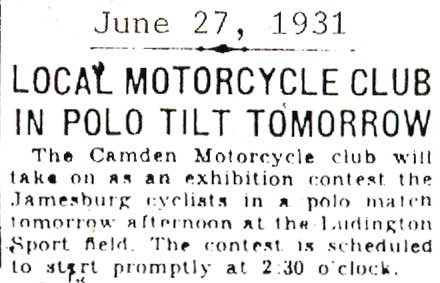 Camden Courier-Post June 27, 1931
