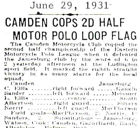 Camden Courier-Post June 29, 1931
