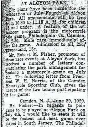 Camden Courier-Post June 30, 1929