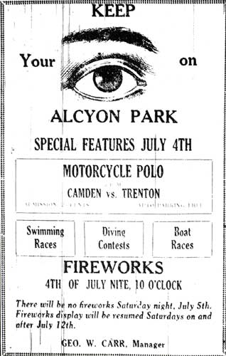 Camden Courier-Post July 4, 1930