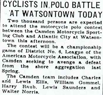 Camden Courier-Post October 6, 1929