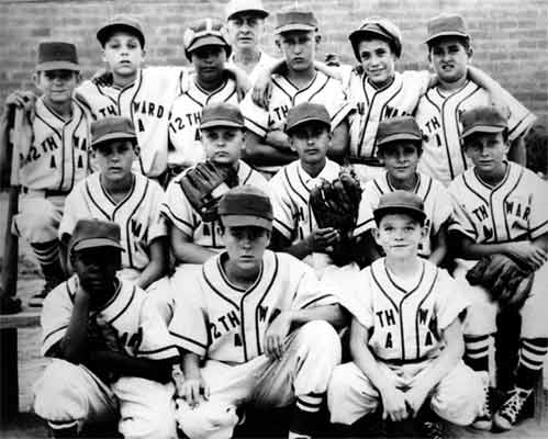 12th Ward Athletic Association 1957 team photo