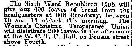 Sixth Ward Republican Club at 908 Broadway — Philadelphia Inquirer, February 15, 1899