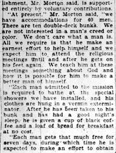 Camden Courier-Post, January 27, 1928 — Camden Rescue Mission article, column 2