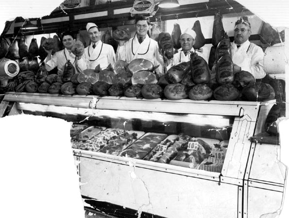 D.A. Gottlieb & Sons butcher shop interior