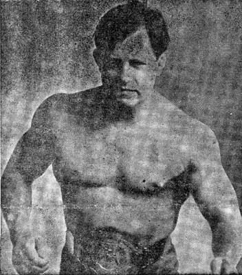 George Becker, wrestler, December 1942