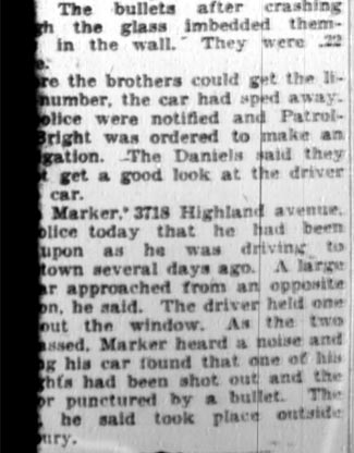 Ghost sniper news clipping, January 30, 1928, image 2