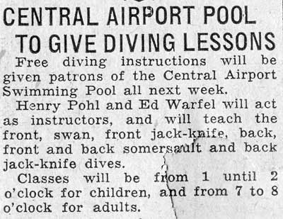 Henry Pohl and Ed Warfel, August 1936