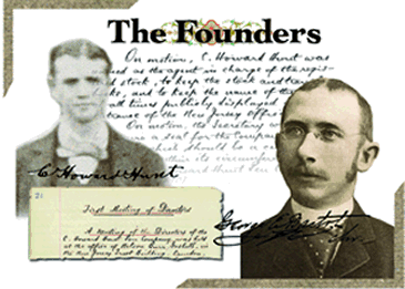 The Founders — C. Howard Hunt Pen Co. centennial brochure