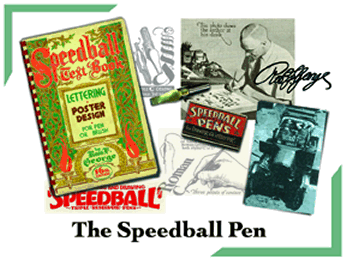 The Speedball Pen — C. Howard Hunt Pen Co. centennial brochure