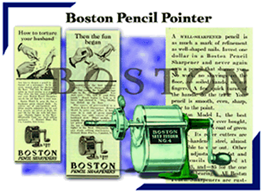 BOSTON Pointer — C. Howard Hunt Pen Co. centennial brochure