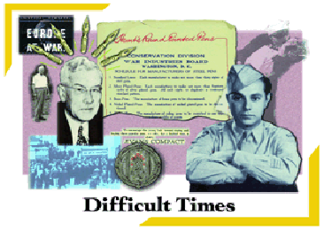 Difficult Times — C. Howard Hunt Pen Co. centennial brochure
