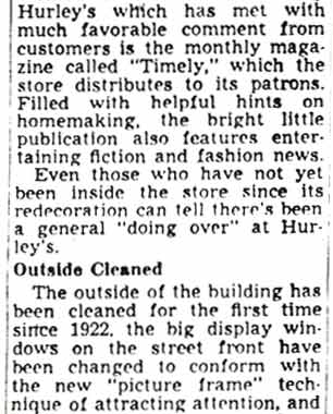Hurley's renovation, Camden Courier-Post, October 6, 1947 — image 11