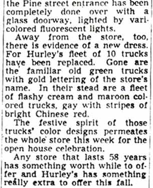 Hurley's renovation, Camden Courier-Post, October 6, 1947 — image 12