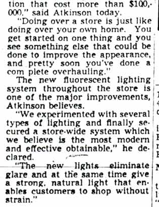 Hurley's renovation, Camden Courier-Post, October 6, 1947 — image 3