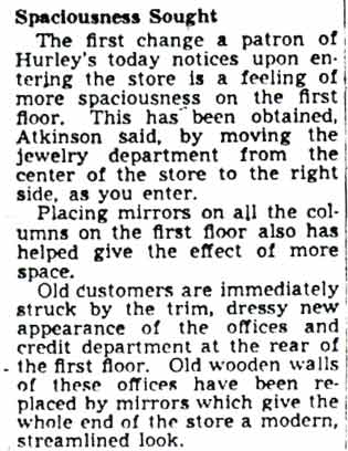 Hurley's renovation, Camden Courier-Post, October 6, 1947 — image 4