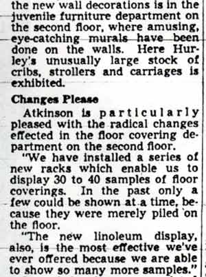 Hurley's renovation, Camden Courier-Post, October 6, 1947 — image 7