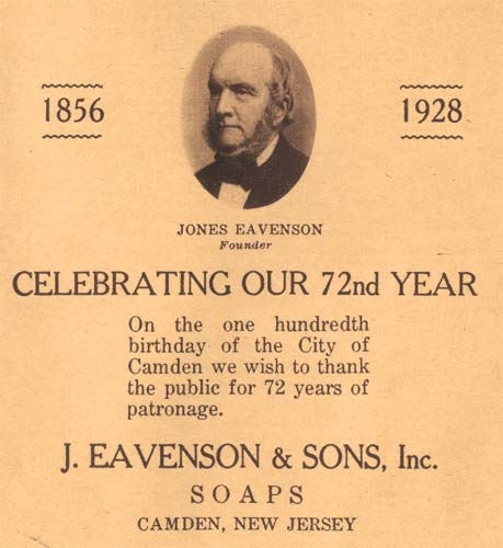 J. Eavenson & Sons plant, 1928