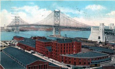 The J. Eavenson plant, around 1930, Camden, NJ