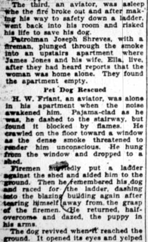 Three Heroes Defy Flames — Camden Courier-Post, January 9, 1928, part 2