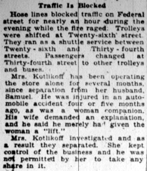 Three Heroes Defy Flames — Camden Courier-Post, January 9, 1928, part 4