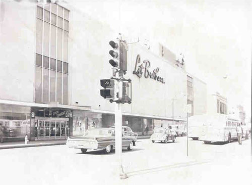 The Lit Brothers Department Store at Broadway and Federal Street, 1960s