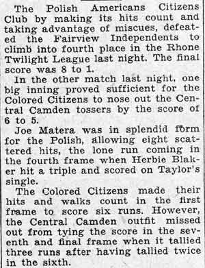 Camden Courier-Post, August 19, 1933 — clipping 2