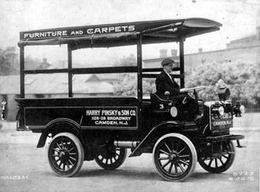 Harry Pinsky and Son Company delivery truck, June 26, 1915