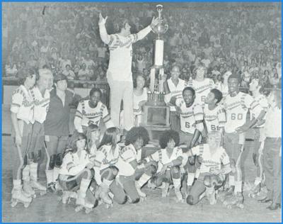 Eastern Warriors roller derby world champions, 1972