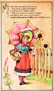 William S. Scull & Company advertising trade card, 19th century — front