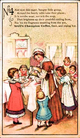 William S. Scull & Company advertising trade card, 19th century — front