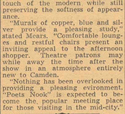 Hotel Walt Whitman — June 15, 1938