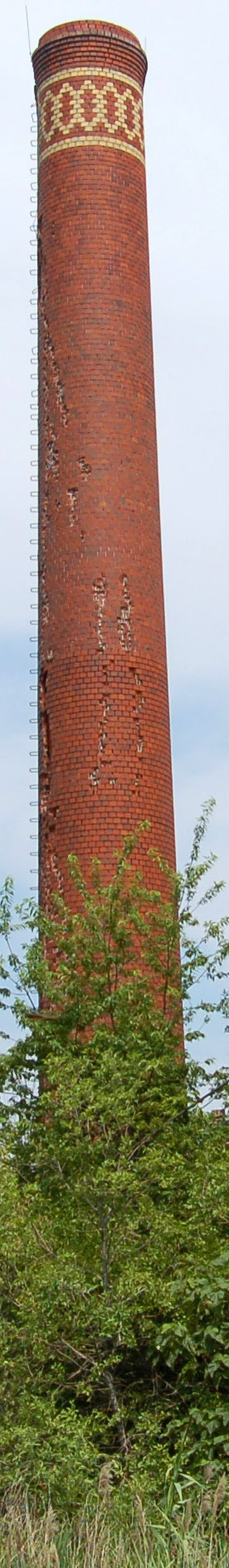 Camden City Incinerator looking east towards Cooper River, July 2006