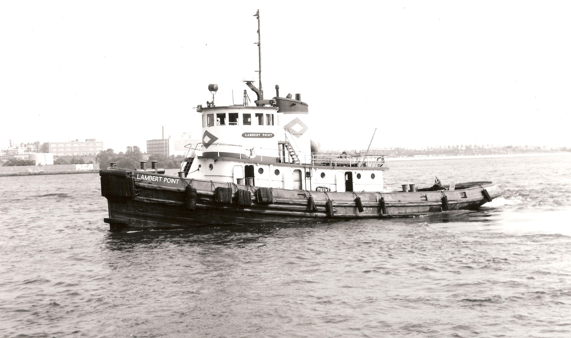 Curtis Bay Towing Company tug LAMBERT POINT, August 1981