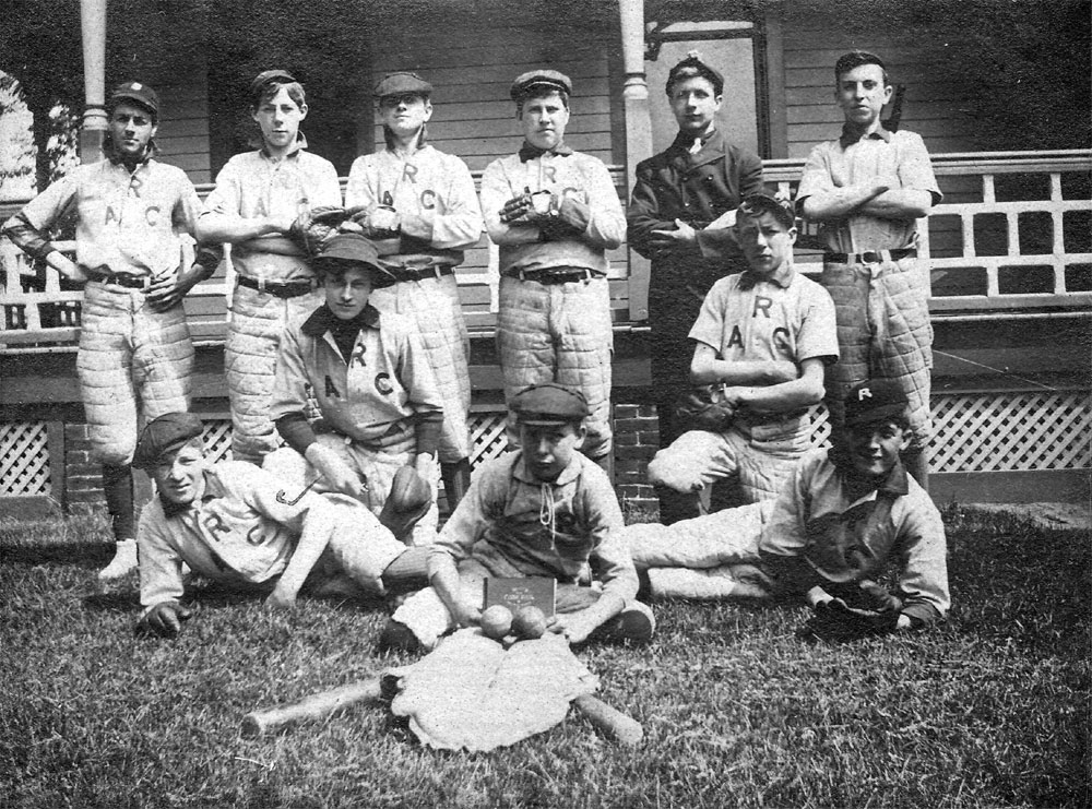 Herman F. Niessner — 1905-06 Baseball team (RAC)