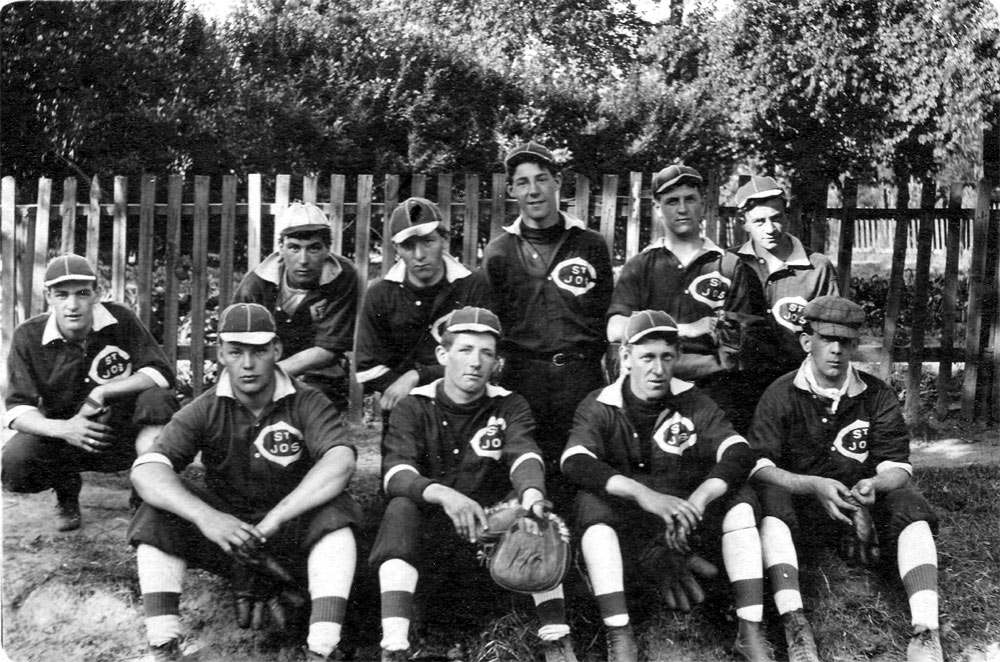 1910-11 St. Joseph R.C. Church baseball team, East Camden