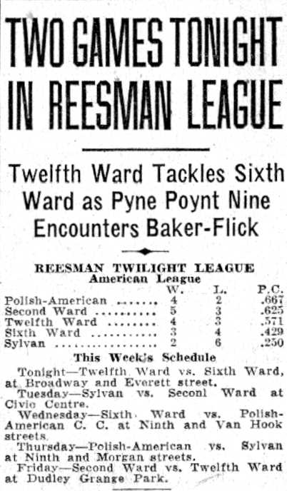 Camden Courier-Post, June 6, 1932 — Polish American Citizens Club