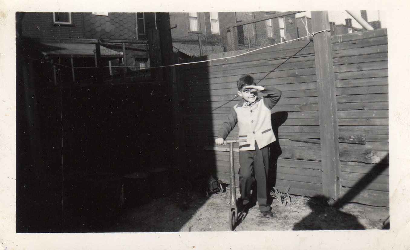 Michael Becoskie. To the northeast, back of Birch Street houses.
