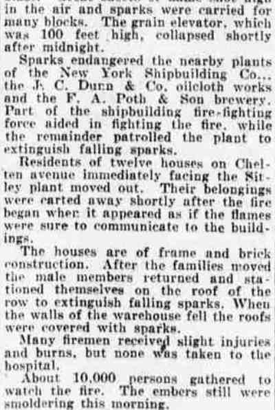 Philadelphia Public Ledger, February 12, 1920 (continued)