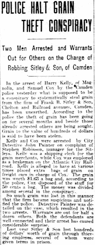 Philadelphia Inquirer, April 21, 1900